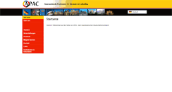 Desktop Screenshot of apaccolombia.com